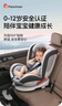 法雷曼兒童安全座椅汽車(chē)用0-12歲360度旋轉嬰兒寶寶車(chē)載坐躺i-Size認證 魔力灰pro【鋼骨架+支撐腿】 曬單實(shí)拍圖