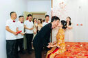羅蒙（ROMON）秀禾服女春秋新款結婚龍鳳褂新娘高端敬酒服修身顯瘦出閣服婚服 金鳳成祥(不含頭飾) S 建議90斤左右 曬單實(shí)拍圖