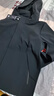 Rapido【新品】靂霹道2025年秋冬男士休閑基礎日常夾克外套CN5839J03 黑色 L 175/92A 曬單實(shí)拍圖
