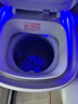 智潔小天使全自動(dòng)母嬰波輪洗衣機 小型家用嬰幼兒寶寶專(zhuān)用 孕婦內衣褲迷你洗烘一體洗衣機 高溫煮洗 除菌除螨 主推 3.5kg【深層去污+低噪輕音+藍光洗護】白 【無(wú)孔免污內桶省水40%】專(zhuān)利技術(shù) 曬單實(shí)拍圖