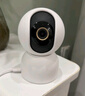 小米（MI）攝像頭云臺 3 500W高清像素監控器家用360度夜視全景手機遠程監控攝像機嬰兒看護器 小米智能攝像機3 【128G內存卡套裝】 曬單實(shí)拍圖