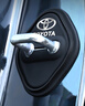 豐田門鎖蓋漢蘭達(dá)RAV4榮放亞洲龍威蘭達(dá)雷凌車門鎖扣保護(hù)套靜音墊 【豐田A款】門鎖蓋 硅膠款 4個 曬單實(shí)拍圖