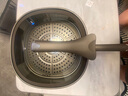 OOU鈦鍋炒菜鍋不粘鍋蒸鍋鋁鍋平底鍋無(wú)油煙家用 燃?xì)怆姶艩t通用鍋具 不沾鈦輕鍋 |單手提鍋不費(fèi)力 32cm 曬單實(shí)拍圖