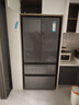 海爾（Haier）506升法式多門(mén)四開(kāi)門(mén)家用電冰箱風(fēng)冷無(wú)霜一級能效變頻節能超薄家電國家補貼20%BCD-506WGHFDEDBFU1 曬單實(shí)拍圖