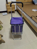 船歌買菜神器小拉車買菜家用小車買菜手拉車購物車家庭用買菜車小拉車 標(biāo)準(zhǔn)爬樓款六輪【橡膠輪】見圖二 送爸媽  買菜/拉水/拉貨 三合一 曬單實(shí)拍圖