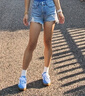 阿迪達斯 （adidas）女 三葉草系列 GAZELLE INDOOR W 低幫休閑鞋 HQ8717 藍色  36  曬單實(shí)拍圖