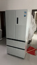 美的（Midea）M60系列520純平全嵌法式多門(mén)四開(kāi)門(mén)家用冰箱超薄雙系統循環(huán)大容量無(wú)霜BCD-520WUFPZM(E)白國家補貼 曬單實(shí)拍圖