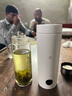 米家小米電熱水杯加熱杯熱水壺 保溫燒水杯 350ml迷你便攜式旅行出差 智能恒溫 316L不銹鋼無異味 白色 曬單實拍圖