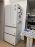海爾（Haier）413升法式多門(mén)冰箱超薄零嵌入式家用大容量594mm專(zhuān)業(yè)超薄一級能效彩晶玻璃面板EPP系統 413升法式零嵌+全空間保鮮+彩晶面板+三檔變溫 曬單實(shí)拍圖