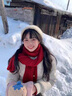 viney新款圍巾女冬季保暖披肩紅色針織圍脖情侶生日情人節(jié)禮物送女友 酒紅色禮盒裝 輕奢高檔時(shí)尚潮流學(xué)生披風(fēng) 曬單實(shí)拍圖