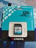 金士頓（Kingston）128GB SD存儲卡 U3 V30 相機內存卡 高速sd卡大卡 4K超高清拍攝 讀速200MB/s 曬單實(shí)拍圖