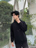 名創(chuàng  )優(yōu)品（MINISO）衛衣男2025春秋新款高級感酒紅色重磅美式休閑連帽衫男生大碼外套 【300g重磅】酒紅 L 175 (體重120-140斤) 曬單實(shí)拍圖