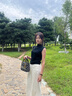 CAHOE KULLO官方包包女款輕奢2025新款品牌女士時(shí)尚高級感單肩斜挎手提戴妃包 輕奢黑色-CK女包送女朋友老婆生日情人節禮物 曬單實(shí)拍圖
