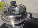 拜格（BAYCO）蒸鍋家用3-4個(gè)人28CM不銹鋼火鍋湯蒸鍋 燃氣電磁爐通用 BG8425 曬單實(shí)拍圖