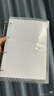 新時達100個文件袋透明A4加厚檔案按扣袋塑料考試卷資料收納紐扣夾子暗扣聚丙烯防水大容量文具辦公 曬單實拍圖