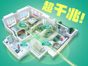 雙鹿 雙鹿 9V方形6F22無汞碳性電池  適用于話筒\/萬用表\/煙霧探測器\/電動玩具遙控器 9V  4粒 曬單實(shí)拍圖