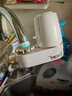 美的（Midea）凈水器水龍頭過(guò)濾器家用自來(lái)水過(guò)濾器凈水器直飲廚房衛生間通用除余氯除水垢雙出水可清洗濾芯 微氣泡一機4芯【12級去除農殘】 曬單實(shí)拍圖
