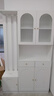 傲墨軒歐式實(shí)木鞋柜進(jìn)門(mén)入戶(hù)隔斷屏風(fēng)玄關(guān)柜家用客廳鞋柜掛衣架一體靠墻 實(shí)木奶油白+兩門(mén)+長(cháng)120 左換鞋凳 曬單實(shí)拍圖