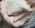 貝肽斯尿布嬰兒純棉可水洗紗布如廁訓練褲新生兒戒尿不濕110碼2條裝粉紫 曬單實(shí)拍圖