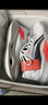 彪馬（PUMA）【面包鞋】經(jīng)典復(fù)古滑板鞋男女撞色休閑鞋SUEDE XL399099 黑色-迷霧灰-大理石灰-02 42 曬單實(shí)拍圖