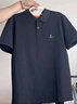 比音勒芬（Biemlfdlkk）【抗菌親膚涼感】夏季男上衣短袖polo衫多色翻領T恤百搭刺繡logo 07黑色 L （105） 曬單實拍圖