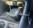 夢選車載逆變器12V24V轉(zhuǎn)220V汽車充電器電源轉(zhuǎn)換器點煙器快充插頭插座 數(shù)顯快充【轎車專用】12V轉(zhuǎn)220V 200W大功率多功能車載變壓器插排 曬單實拍圖