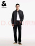 杰克·瓊斯（JACK&JONES） 2025年款男士休閑時(shí)尚百搭水洗潮流酷舒適直筒牛仔褲225332154 曬單實(shí)拍圖