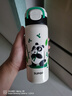 蘇泊爾（SUPOR）保溫杯大容量316L不銹鋼水杯兒童小學(xué)生一蓋雙飲便攜吸管杯彈蓋杯 曬單實(shí)拍圖