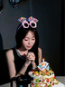 JIOESC小黑裙生日禮裙法式氣質(zhì)千金高級(jí)感收腰連衣裙女裝無(wú)袖蛋糕短裙蓬 黑色 S 曬單實(shí)拍圖
