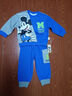 迪士尼寶寶（Disney Baby）男童套裝兒童抑菌衛衣衛褲中小童裝春季休閑運動(dòng)兩件套 藍色 100 曬單實(shí)拍圖