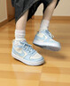 耐克酷菠蘿大童低幫平底運動(dòng)鞋冬季男女童板鞋NIKE COURT IH4048 001珍珠灰/天青石藍/繡球花紫/白 37.5 曬單實(shí)拍圖