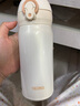 膳魔師（THERMOS）進(jìn)口保溫保冷杯不銹鋼JNL-350車(chē)載男女情侶兒童水杯子小巧隨手杯 JNL-352-PRW 珠光白 350ml 曬單實(shí)拍圖