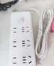 【京東物流】家用智能排插米用家用USB插座板插線(xiàn)板電源多功能開(kāi)關(guān)插排接線(xiàn)板插板 7孔【2插位 1.8米】明星爆款 曬單實(shí)拍圖