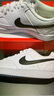 耐克男子透氣平底運動(dòng)鞋冬季板鞋NIKE COURT VISION LOW DH2987 101白色/黑/白色 42.5 曬單實(shí)拍圖