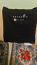 AMII女裝2025夏季圓領(lǐng)立體珠片花朵字母印繡花空氣層T恤女寬 黑色 XL 曬單實(shí)拍圖