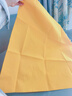 皓梵潔黃布黃綢布絲綢布料絲綢布黃色布料禮佛黃緞布金黃供桌黃布緞子 金黃(1米x1.5米) 曬單實(shí)拍圖
