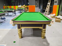 博卡奇【大理石包安裝】臺球桌標(biāo)準(zhǔn)中式八球俱樂部臺球廳大理石家用黑八 8尺 木庫6腿豪配-4.0大理石 曬單實拍圖