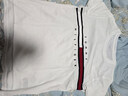 TOMMY HILFIGER25秋冬新款女裝純棉優(yōu)雅通勤輕薄內(nèi)搭休閑百搭短袖上衣T恤 白色110 M (推薦：110-120斤) 曬單實(shí)拍圖
