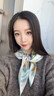 GIAVENTOLA真絲絲巾高檔桑蠶絲羊毛披肩圍巾禮盒裝送生日母親教師節(jié)禮物 游園會(huì) 曬單實(shí)拍圖