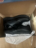 斯凱奇（Skechers）男鞋夏季商務(wù)休閑皮鞋流行正裝鞋軟底緩震舒皮鞋77156 黑色/BLK 42 曬單實(shí)拍圖