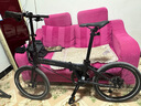 大行（DAHON）自行車(chē)20英寸20速超輕鋁合金碟剎成人單車(chē)KBA005 黑色BA款油碟 曬單實(shí)拍圖