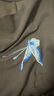 凱戀新中式改良旗袍少女國(guó)風(fēng)蝴蝶刺繡修身氣質(zhì)開(kāi)叉黑色連衣裙P1383 黑色 XL 曬單實(shí)拍圖