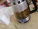 榮事達（Royalstar）煮茶器養生壺噴淋式煮茶壺燒水壺電熱水壺蒸茶壺 蒸茶器 泡茶壺圍爐煮茶1L 1L推薦保溫款【配蒸茶架】 曬單實(shí)拍圖