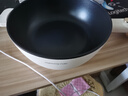 九陽(yáng)（Joyoung）電炒鍋電煮鍋精準控溫家用多功能電熱鍋1600W大火力蒸煮一體多用途鍋【蒸籠款】GC40S 曬單實(shí)拍圖