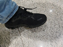 李寧男鞋黑色運動(dòng)鞋秋秋季軟底網(wǎng)面跑步鞋減震回彈透氣休閑旅游鞋子 標準黑 41 曬單實(shí)拍圖