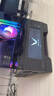 瓦爾基里（VALKYRIE）VK03 BLACK 黑色 ATX 游戲電腦臺(tái)式機(jī)箱 支持360水冷 6.2吋觸摸屏 270°海景房 曬單實(shí)拍圖