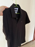 TOMMY HILFIGER【輕系列】夏季男裝撞色鑲邊翻領(lǐng)POLO/珠地棉商務(wù)修身純色短袖T恤 【修身款】曜巖黑色BEI L （推薦：140-155斤） 曬單實拍圖