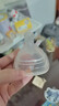 適配新加坡hege奶瓶奶嘴一段二段三段防脹氣新生嬰兒寬口徑仿母乳硅膠超軟寶寶奶嘴赫根奶瓶配件非原裝 3孔（6-12月用）兩只裝 曬單實(shí)拍圖