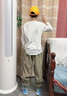 史努比男童褲子秋季大童男孩薄款燈芯絨長(cháng)褲春秋校園風(fēng)兒童休閑褲秋裝 黑 瞪眼努比白xZR 140 曬單實(shí)拍圖