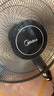 美的（Midea）【超級單品】七葉輕音立式電風扇家用柔風落地扇臺式桌面小型風扇大風量節(jié)能搖頭宿舍電扇 SAF30AB 曬單實拍圖